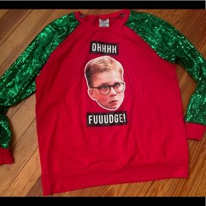 Christmas story long sleeve 2x